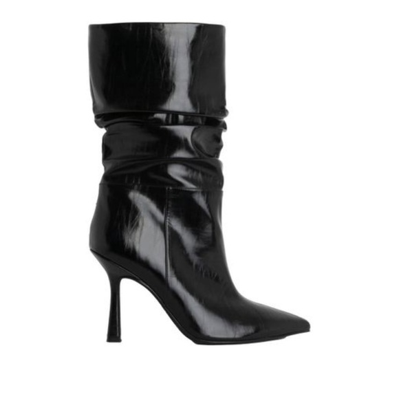 Jeffrey Campbell Leather Heeled Boots - Picture 5 of 8